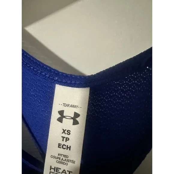 Unde Armour Blue Tank XS - Picture 2 of 3